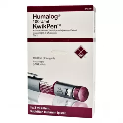 Хумалог КвикПен (Хумалог 100) 100МЕ/мл р-р для п/к  3мл №5